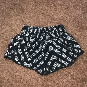 Toddler girl printed shorts